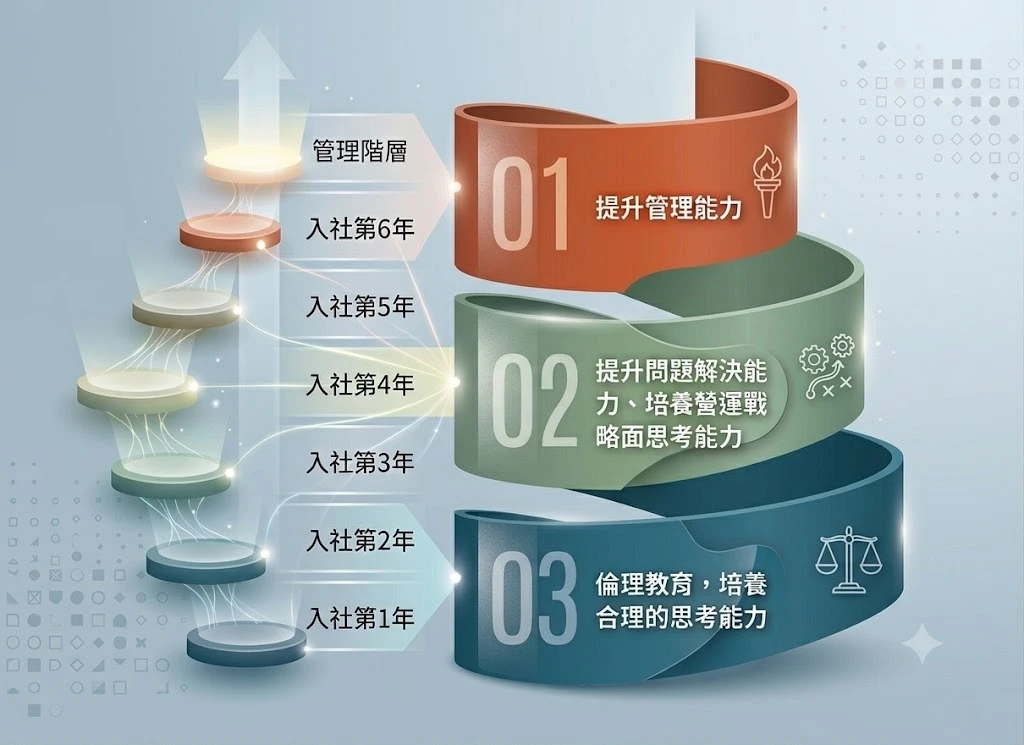 人才培育三階段
